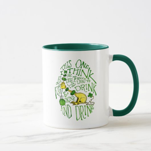 Dr. Seuss | Yink - St. Patrick's Day Tasse (Rechts)