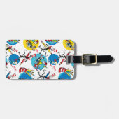 Dr. Seuss | Zeichen mit Stiften Muster Gepäckanhänger (Vorderseite horizontal)