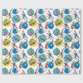 Dr. Seuss | Zeichen mit Stiften Muster Geschenkpapier (Flach)