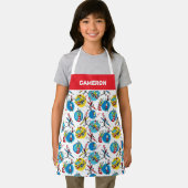 Dr. Seuss | Zeichen mit Stiften Muster Schürze (Insitu)