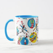 Dr. Seuss | Zeichen mit Stiften Muster Tasse (Links)