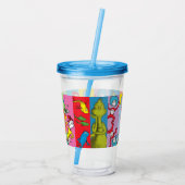 Dr. Seuss | Zeichensatz Acryltrinkbecher (Rückseite)