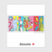 Dr. Seuss | Zeichensatz Aufkleber (Blatt)