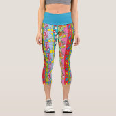 Dr. Seuss | Zeichensatz Capri Leggings (Vorderseite)