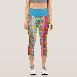Dr. Seuss Zeichensatz Capri Leggings