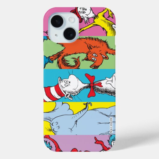Dr. Seuss | Zeichensatz Case-Mate iPhone Hülle (Rückseite)