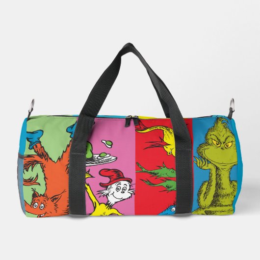 Dr. Seuss | Zeichensatz Duffle Bag (Rückseite)
