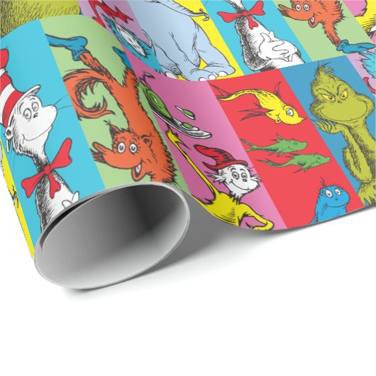 Dr. Seuss | Zeichensatz Geschenkpapier (Rolleneckpunkt)