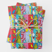 Dr. Seuss | Zeichensatz Geschenkpapier Set (Beispiel)
