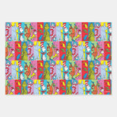 Dr. Seuss | Zeichensatz Geschenkpapier Set (Vorderseite)