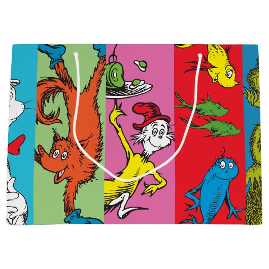 Dr. Seuss | Zeichensatz Große Geschenktüte (Vorderseite)