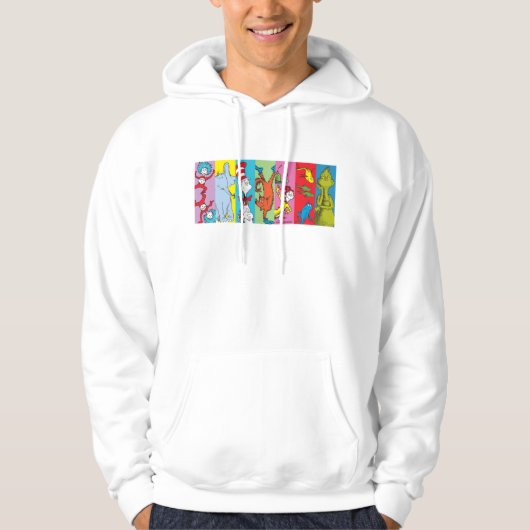 Dr. Seuss | Zeichensatz Hoodie (Vorderseite)