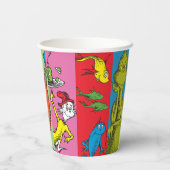 Dr. Seuss | Zeichensatz Pappbecher (Rückseite)