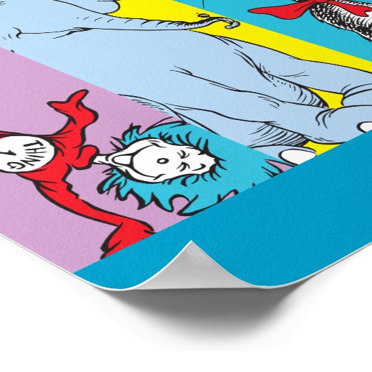 Dr. Seuss | Zeichensatz Poster (Ecke)