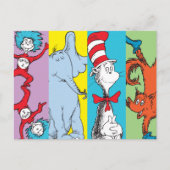 Dr. Seuss | Zeichensatz Postkarte (Vorderseite)