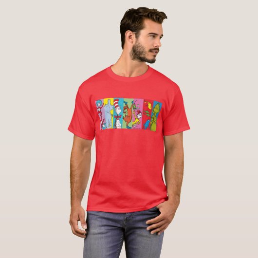 Dr. Seuss | Zeichensatz T-Shirt (Vorne ganz)
