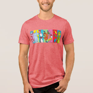 Dr. Seuss   Zeichensatz Tri-Blend Shirt