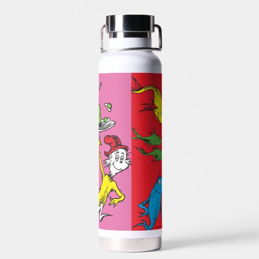 Dr. Seuss | Zeichensatz Trinkflasche (Rückseite)