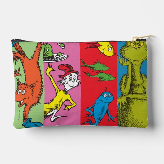 Dr. Seuss | Zeichensatz Zubehörtasche (Rückseite)