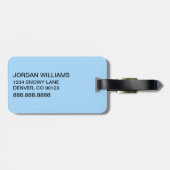 Dr. Seuss | Zwei Dinge: Patriotische Grafik Gepäckanhänger (Rückseite horizontal)