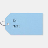 Dr. Seuss | Zwei Dinge: Patriotische Grafik Geschenkanhänger (Rückseite Horizontal)