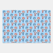 Dr. Seuss | Zwei Dinge: Patriotische Grafik Geschenkpapier Set (Vorderseite 2)