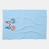 Dr. Seuss | Zwei Dinge: Patriotische Grafik Geschirrtuch (Horizontal)