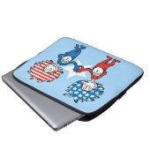 Dr. Seuss | Zwei Dinge: Patriotische Grafik Laptopschutzhülle (Vorne Knopf)