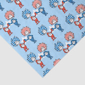 Dr. Seuss | Zwei Dinge: Patriotische Grafik Seidenpapier (Ausschnitt)