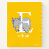 Dr. Seuss's ABC: Brief E - White | Name hinzufügen Notizblock (Rückseite)