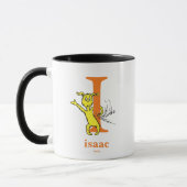 Dr. Seuss's ABC: Brief I - Orange | Name hinzufüge Tasse (Links)
