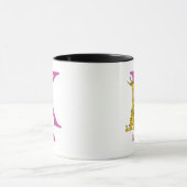 Dr. Seuss's ABC: Brief K - Lila | Name hinzufügen Tasse (Zentrum)