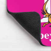 Dr. Seuss's ABC: Brief P - White | Name hinzufügen Mousepad (Ecke)