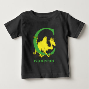 Dr. Seuss's ABC: Buchstabe C - Grün Namen hinzuf Baby T-shirt
