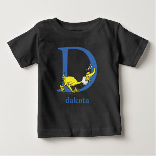 Dr. Seuss's ABC: Buchstabe D - Blau Namen hinzuf Baby T-shirt