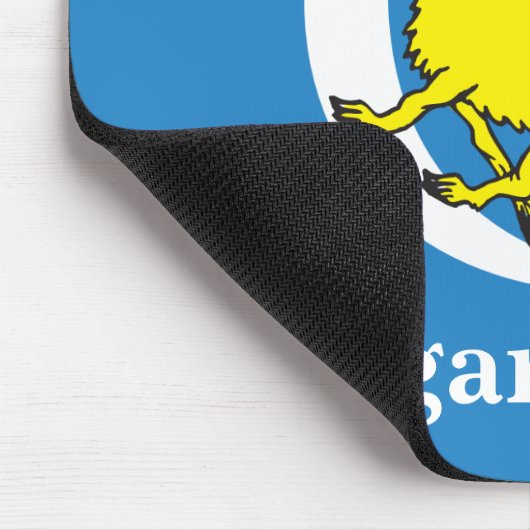 Dr. Seuss's ABC: Buchstabe G - Weiß | Name hinzufü Mousepad (Ecke)