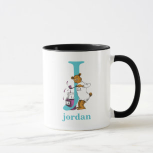 Dr. Seuss's ABC: Buchstabe J - Türkis   Namen hinz Tasse