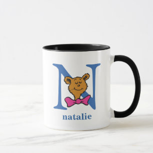 Dr. Seuss's ABC: Buchstabe N - Blau Namen hinzuf Tasse