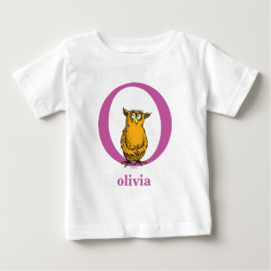 Dr. Seuss's ABC: Buchstabe O - Lila Namen hinzuf Baby T-shirt