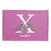 Dr. Seuss's ABC: Buchstabe X - weiß| Name hinzufüg Kissenbezug (Rückseite)