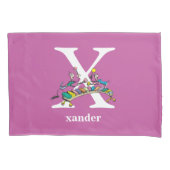 Dr. Seuss's ABC: Buchstabe X - weiß| Name hinzufüg Kissenbezug (Vorderseite)