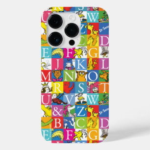 Dr. Seuss's ABC farbenfrohes Blockbuchstabenmuster Case-Mate iPhone 14 Pro Hülle