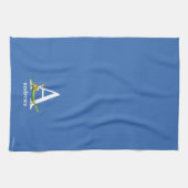 Dr. Seuss's ABC: Letter A - White | Name hinzufüge Geschirrtuch (Horizontal)