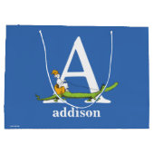 Dr. Seuss's ABC: Letter A - White | Name hinzufüge Große Geschenktüte (Rückseite)