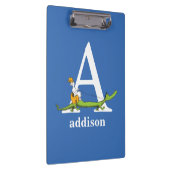 Dr. Seuss's ABC: Letter A - White | Name hinzufüge Klemmbrett (Rechts)