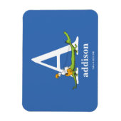 Dr. Seuss's ABC: Letter A - White | Name hinzufüge Magnet (Vertikal)