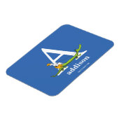 Dr. Seuss's ABC: Letter A - White | Name hinzufüge Magnet (Linke Seite)