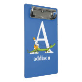 Dr. Seuss's ABC: Letter A - White | Name hinzufüge Mini Klemmbrett (Schrägansicht)