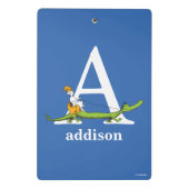 Dr. Seuss's ABC: Letter A - White | Name hinzufüge Mini Klemmbrett (Rückseite)