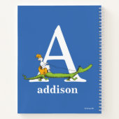 Dr. Seuss's ABC: Letter A - White | Name hinzufüge Notizblock (Rückseite)